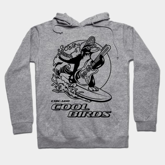 Chicago Cool Birds Hoodie by Hey Riddle Riddle